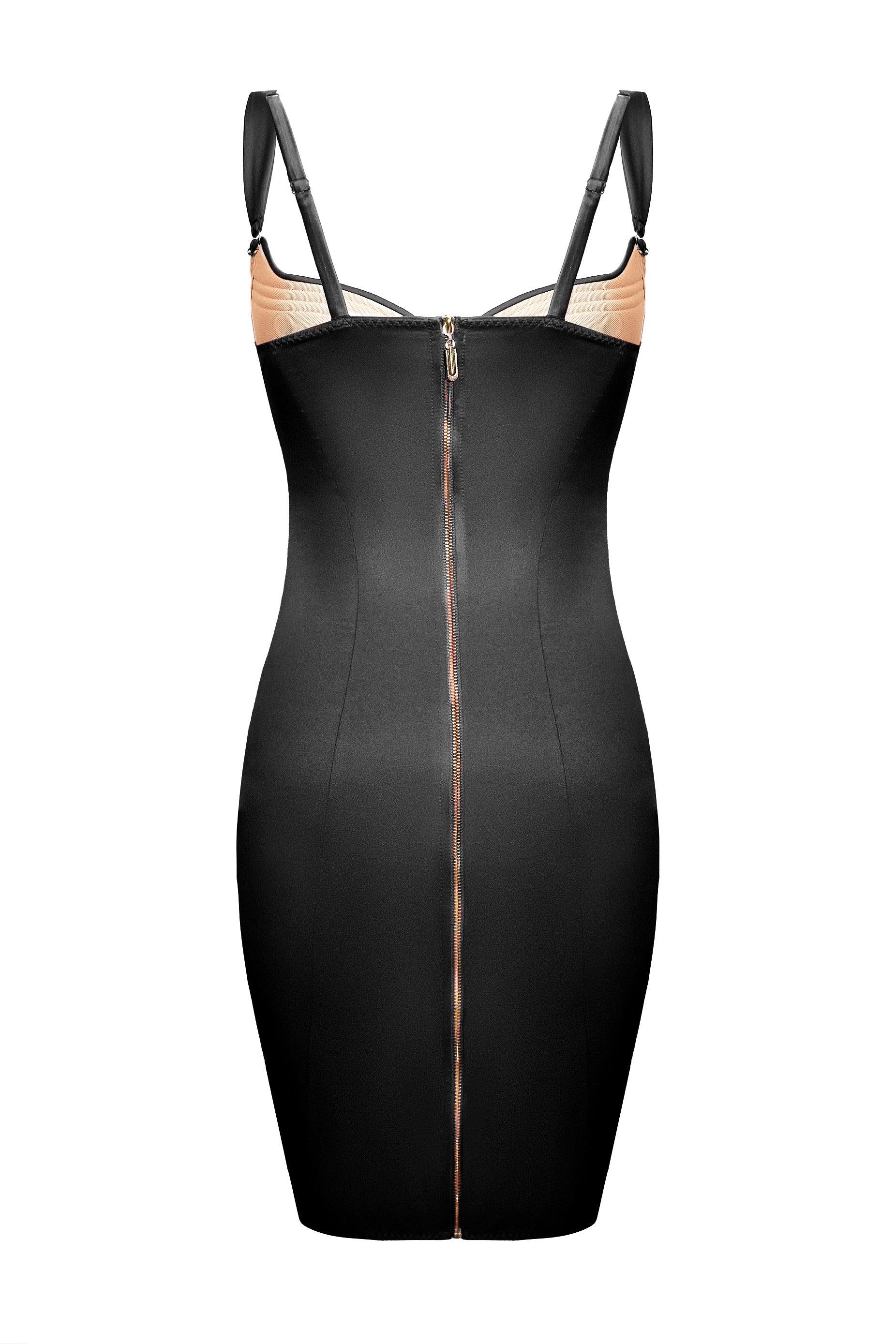Cymothoe Black dress - yesUndress