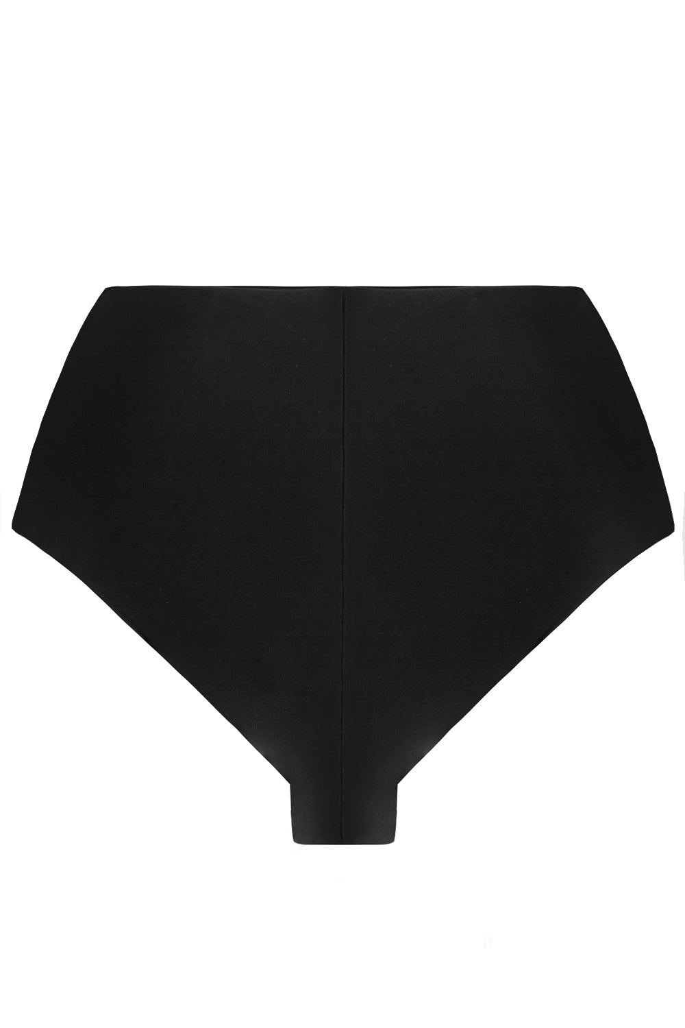 Bisectrix Black high waisted bikini bottom