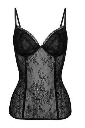 Mathilda black corset - Corset by Keosme. Shop on yesUndress
