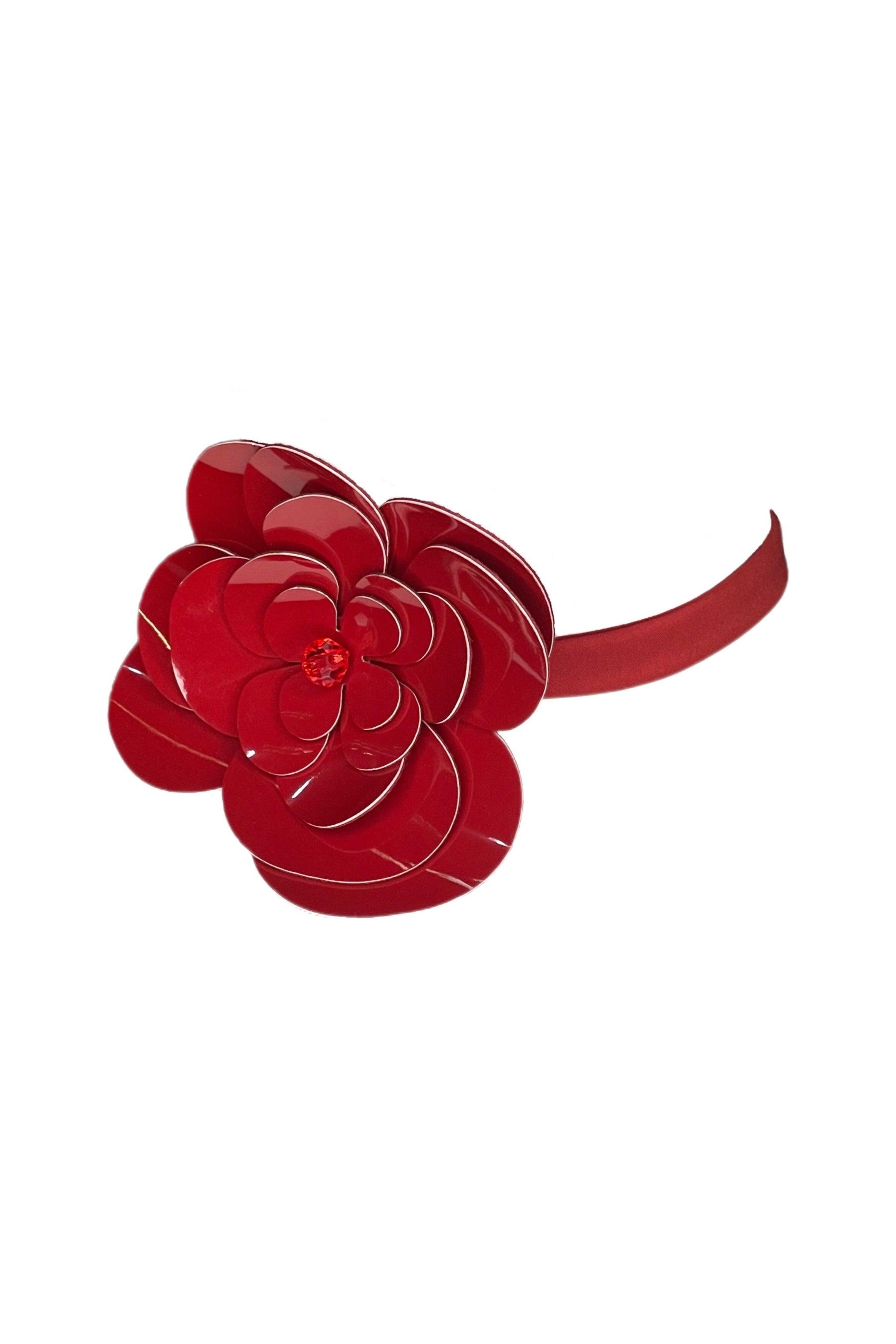 Choker Floralle red