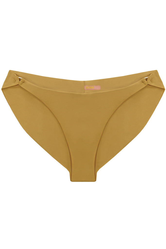 Radiya Golden Beige bikini bottom - Bikini bottom by yesUndress. Shop on yesUndress